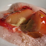 ドミニク・ブシェ トーキョー - 桃のポシェ　メルバスタイル　バニラアイスクリーム