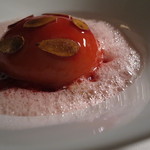 ドミニク・ブシェ トーキョー - 桃のポシェ　メルバスタイル　バニラアイスクリーム