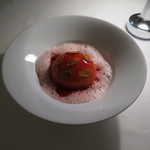 ドミニク・ブシェ トーキョー - 桃のポシェ　メルバスタイル　バニラアイスクリーム