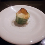 ビンゴ - ズッキーニのチーズ焼き