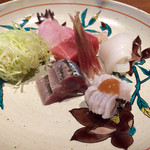 ひのと - H27.08.11 お造り盛り合わせ