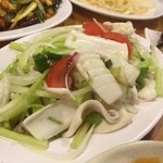 驛站食堂 - 涼拌花枝。(イカとセロリの冷菜)