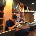 出汁さんろくぼう - 久米店主。頑張って頂きたい。