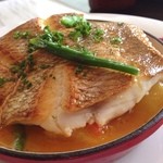 ビストロケンヂ - ランチのアクアパッツァボリューミー（≧∇≦）