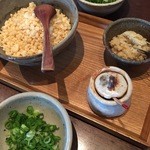 根津 釜竹 - 釜揚げうどんの薬味