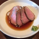 根津 釜竹 - 鴨ロース