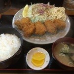 きた乃家 - カキフライ定食