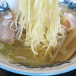 Shokudoutenryuu - 塩ラーメンの麺