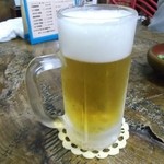 にく友食堂 - 生ビール