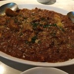 クワトロチンクエ - 肉バル祭！第４弾「チキンとキノコのボローニャ風リゾット(750円)」