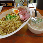 俺のラーメン あっぱれ屋 - スーパーつけめん中2玉　４杯目