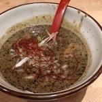 にぼしらーめん88 - 黒胡麻つけ麺