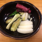 にしきや - 漬け物（250円）