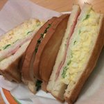 コメダ珈琲店 - ミックスサンド（トースト）