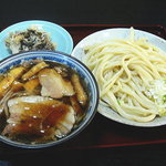 あそび - 2010年6月　肉汁うどん+まいたけ天