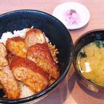 名古屋名物 みそかつ 矢場とん - みそひれかつ丼