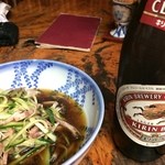 Ninnin - 焼き豚の酢の物。さっぱり酸味と甘みとうまみのハーモニー。