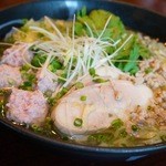 塩らー麺 本丸亭 - 鶏三昧塩ら～麺
