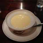 ルール ブルー - コーンの冷製スープ