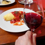 2015/8/14  赤ワインと共に