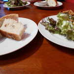 Ma-No - 2015/8/14  パン&サラダ