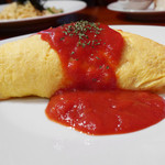 2015/8/14  昔ながらのオムライスセット  1,300円