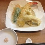 Soba Ristorante na-ru - Ｈ27.8 天ぷら盛り合わせハーフ