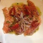 Soba Ristorante na-ru - Ｈ27.8 サーモンのカルパッチョ