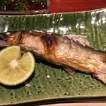 寿し処 寿々 - 鮎塩焼き