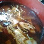 腕打 そばの館 えん野 - けんちん汁200円