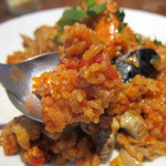 Kenの厨房 - フレッシュ海の幸トマトリゾット　アップ