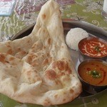 サンライズ - ナンがでかい！