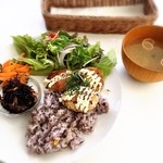 カフェ ル ポン - おからハンバーグランチ