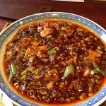 中国菜 オイル - 四川麻婆豆腐ランチ900円