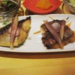 sakura食堂 - "ブリの西京焼きとタラの醤油麹焼"
                                調理法の違う二種類の魚が一度に食べられる！