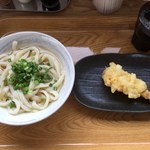 合田うどん - ひやかけ＆えび天