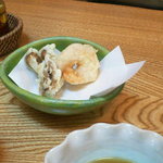 おそば屋 多聞 - えび天