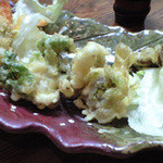 料理民宿ないとう - 野菜の天ぷら
