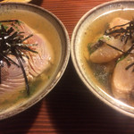虎丸 - かつお茶づけ、さわら茶づけ
