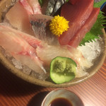 虎丸 - お造り盛り合わせ