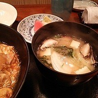 味菜 - お味噌汁も出汁がよく出ています。