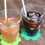 cafe 和 - アイスティとアイスコーヒー