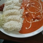 カレー＆居酒屋 ニコニコ - バターチキンカレーライス