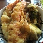 キャットベース - ジャンボ海老天丼