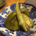 四季肴酒家 きなり - H27.08.12　冷やし煮茄子