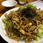 四季肴酒家 きなり - H27.08.12　たっぷり椎茸のサラダ