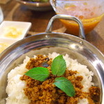 クワランカ カフェ - らっきょうマニアが考えたカレー茶漬け