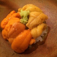 鮨みなと - 積丹のムラサキ＆馬糞