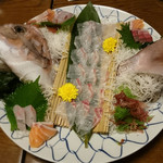 じんぎすかん - 鯛の御造り