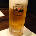 牛庵 - やっぱりビールだねぇ